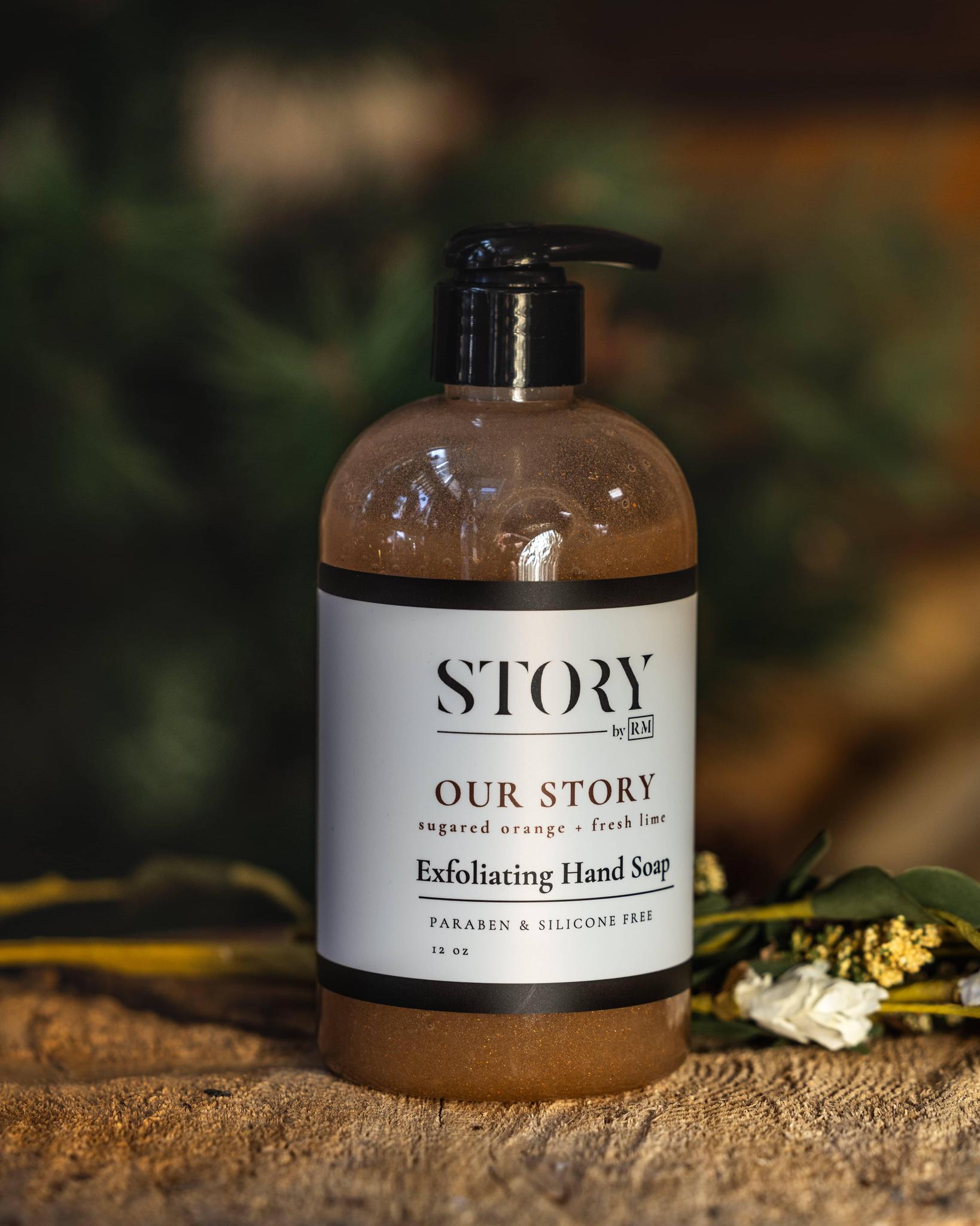 Our Story Exfoliating Hand Soap