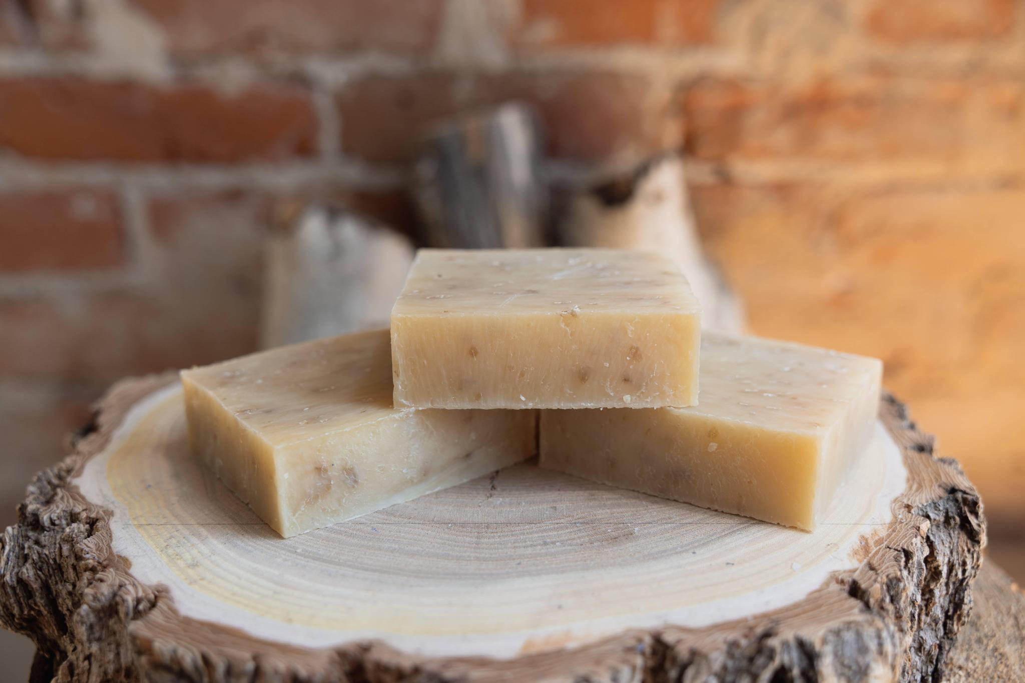 Lavender, Oatmeal and Goat Milk Bar Soap