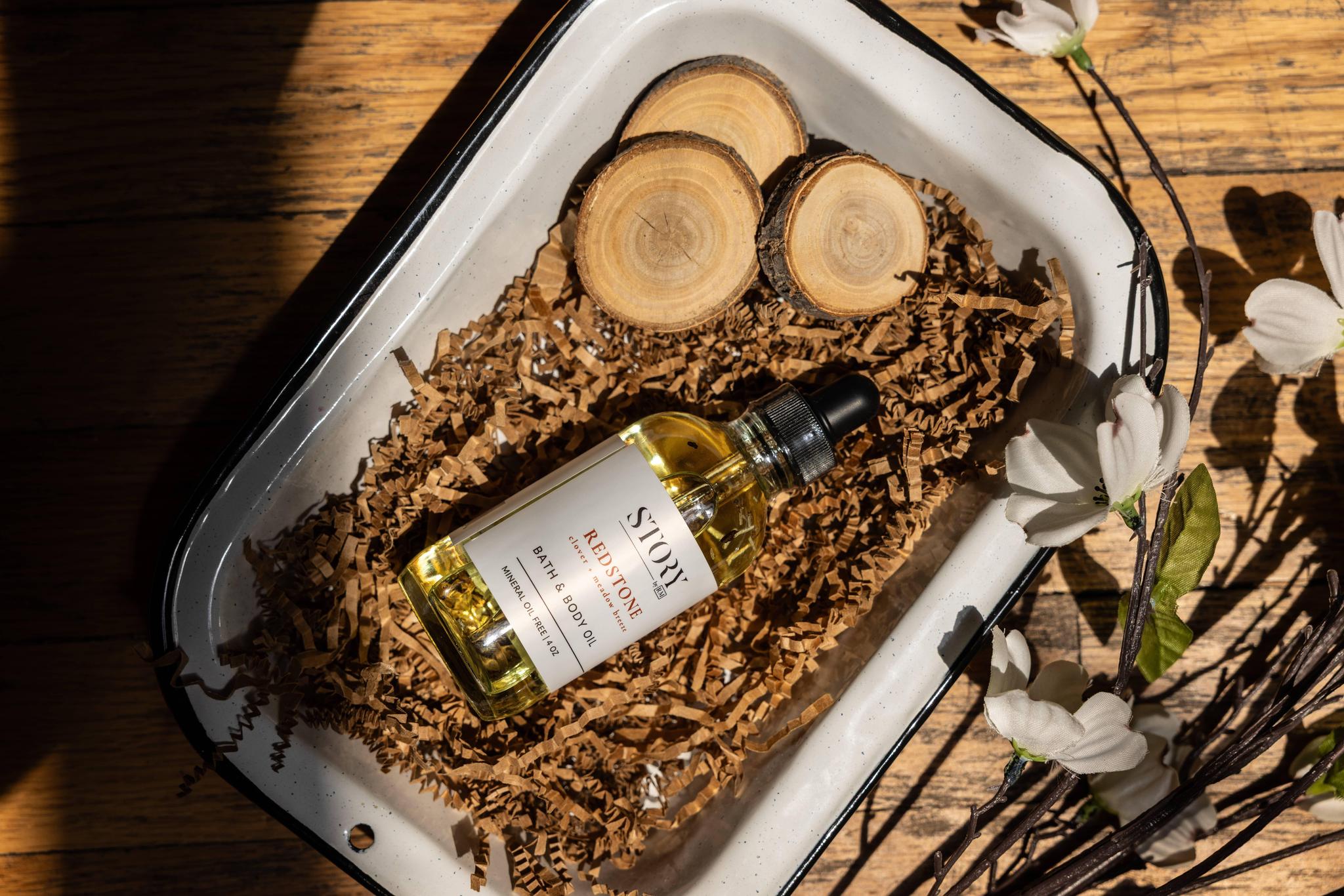 Redstone Bath + Body Oil