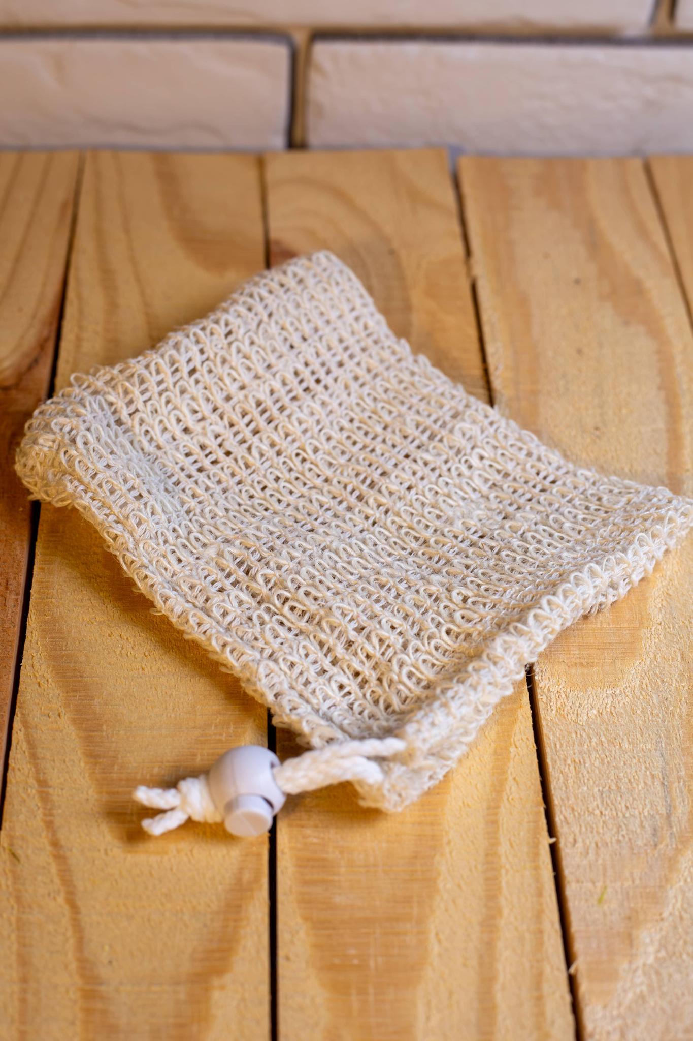 Sisal Soap Saver Pouch