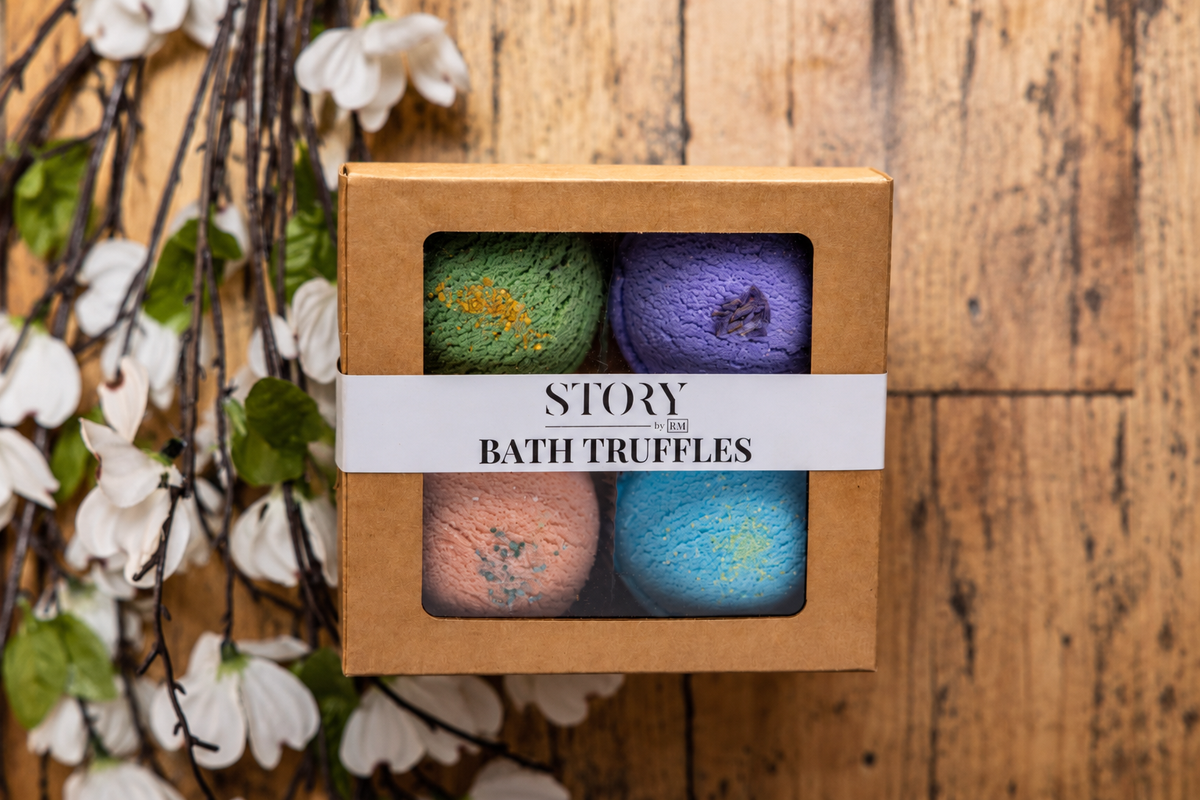 Story by RM assorted bath truffle 4 pack