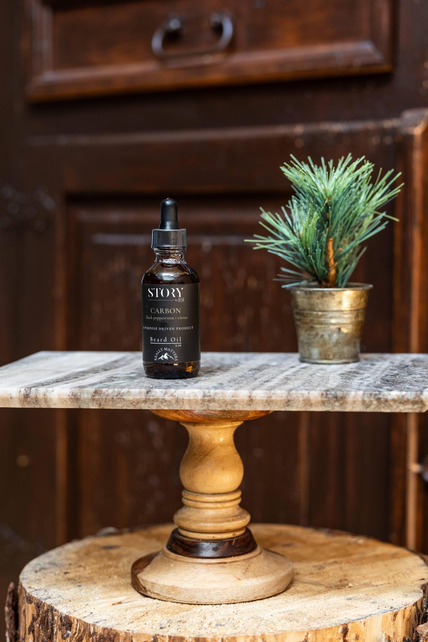 Carbon Beard Oil