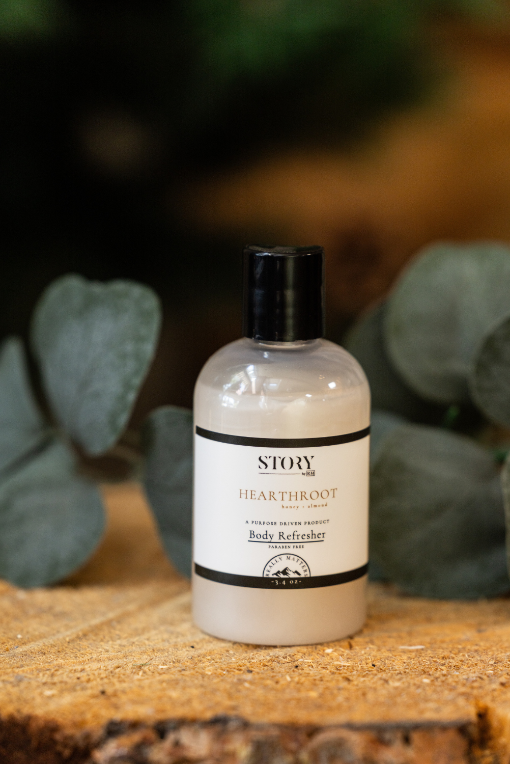 Story by RM Hearthroot body refresher spray
