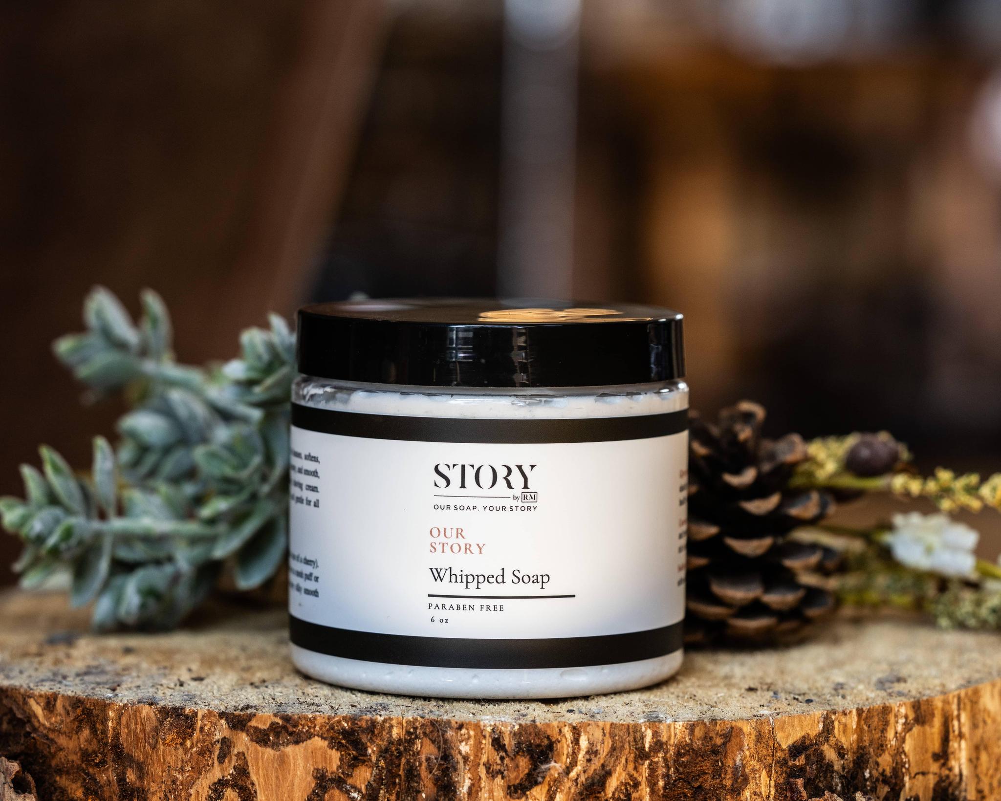 Our Story Whipped Soap