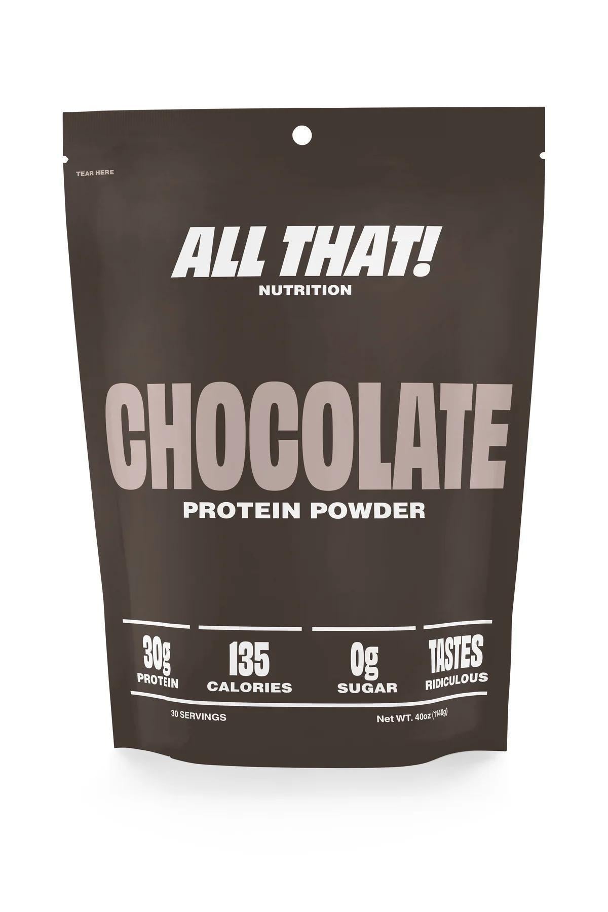 ALL THAT NUTRITION Chocolate Protein Powder